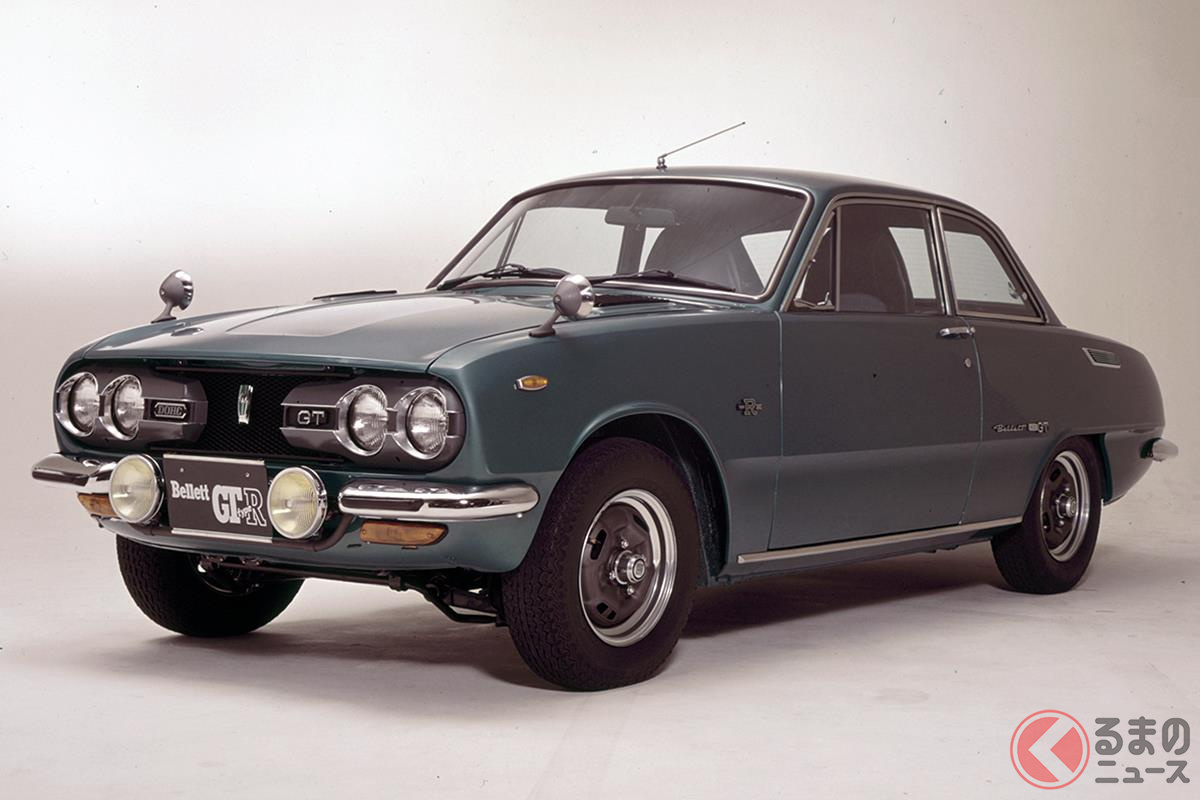 まるで欧州スポーツカーと評された高性能モデルの「ベレットGTR」