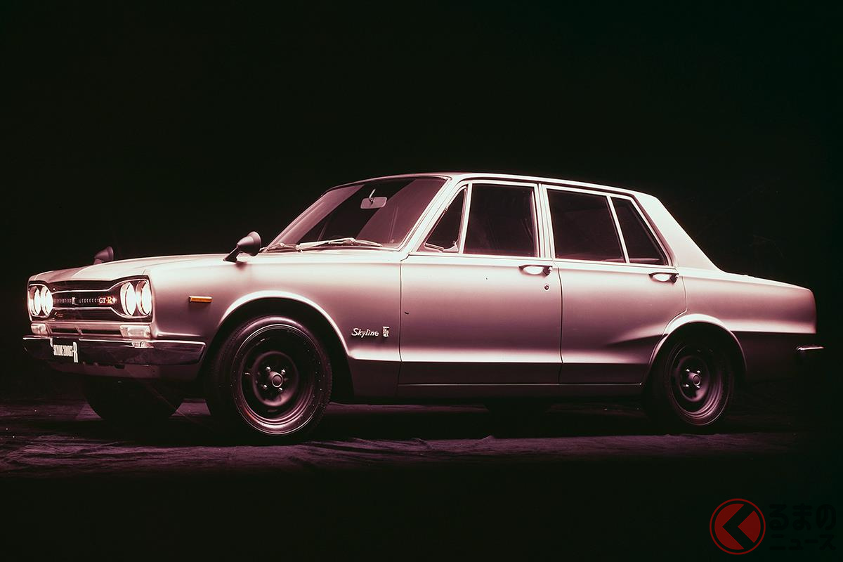 伝説の始まりとなった初代「スカイラインGT-R」は1969年に誕生