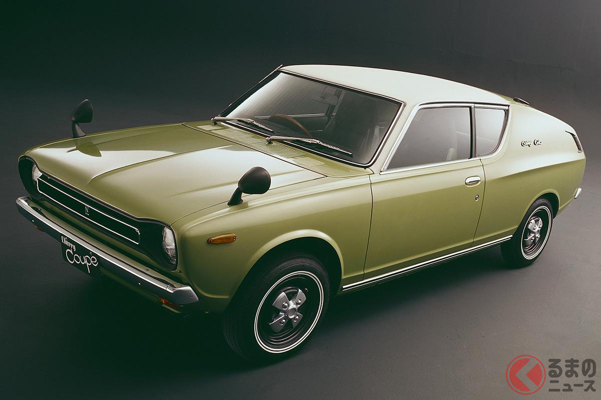 後方視界よりもデザインを優先していた「チェリー クーペ」