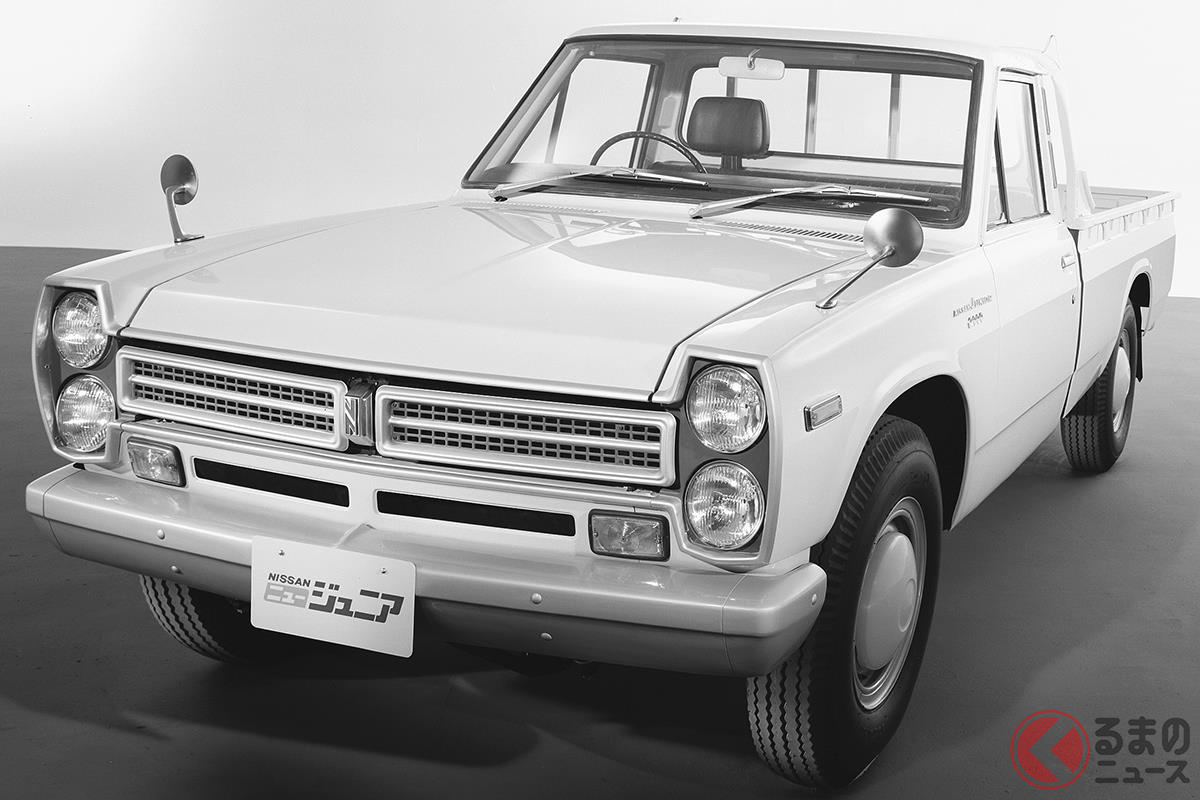 働くクルマとは思えないモダンなデザインだった「ジュニア」