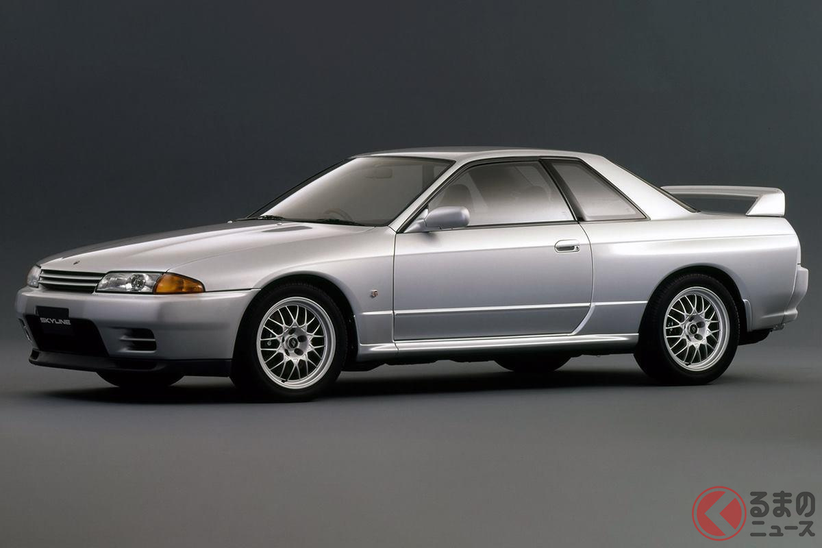 伝説的名機といわれる「RB26DETT型」エンジンを搭載した「スカイラインGT-R」