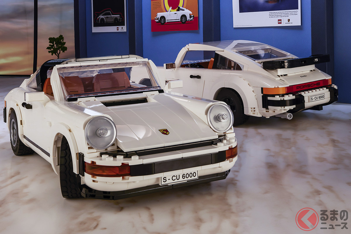 「レゴ ポルシェ911」は、「ターボ」と「タルガ」の2モデルを組み替えることが可能