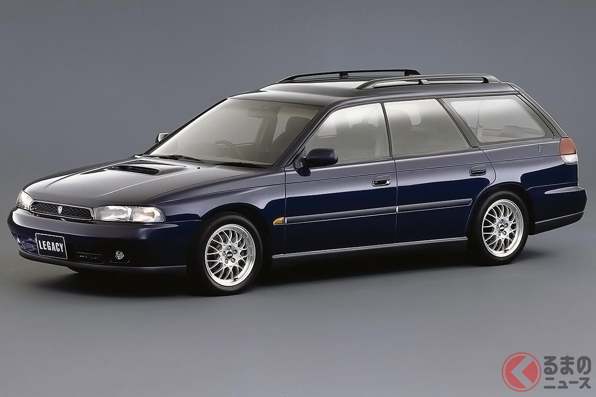 2リッターエンジンで初めて280馬力に到達した2代目「レガシィ」