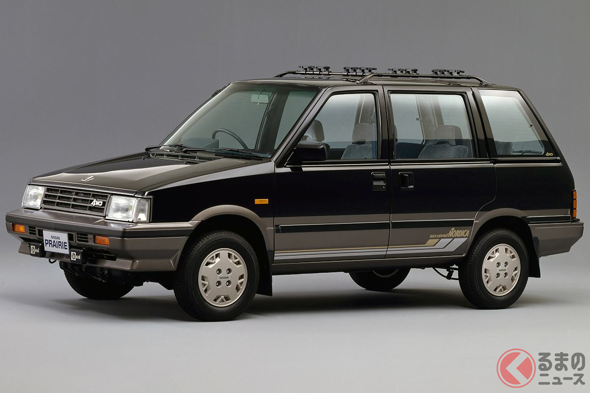 元祖ミニバンをSUV風にアレンジした限定モデル「プレーリー JW-L 4WDノルディカバージョン」