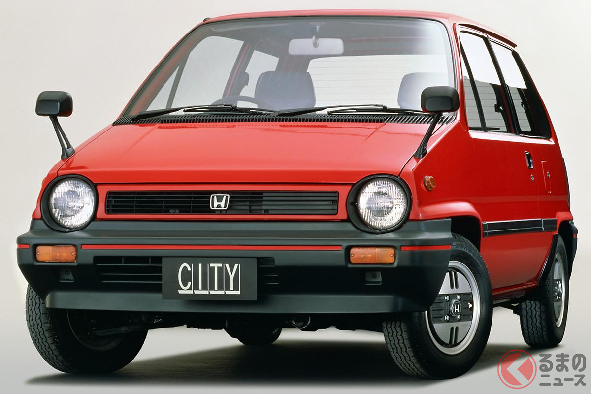 それまでの常識を覆すデザインを採用した「シティ」