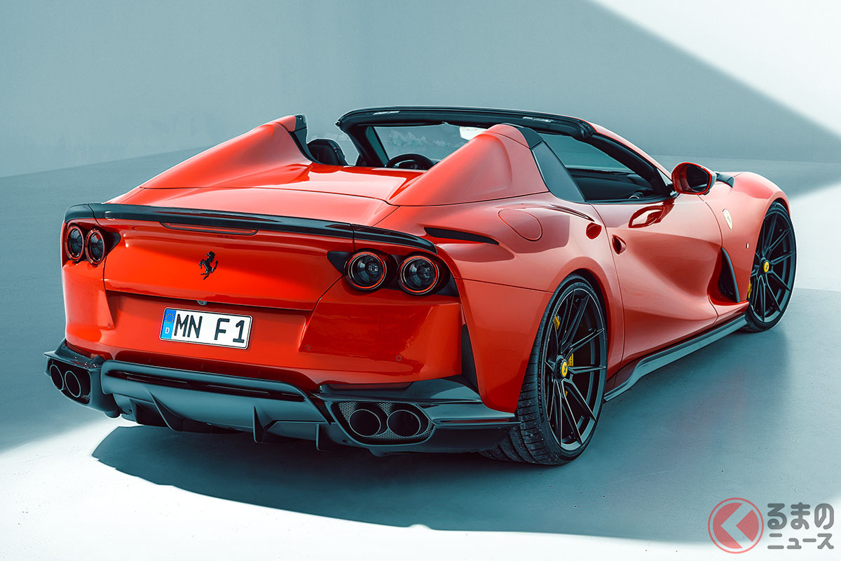 「ノビテック フェラーリ812GTS」は、0?100km/h加速2.8秒、最高速345km/hを達成