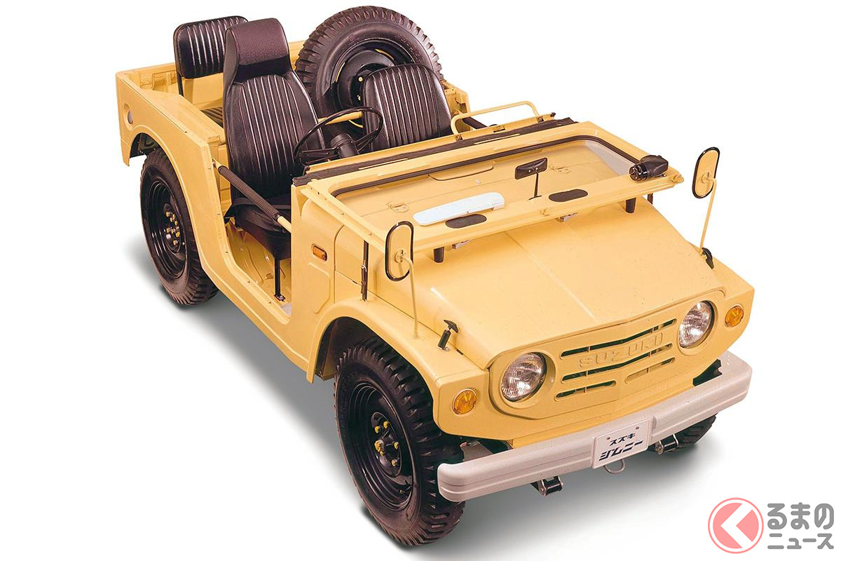 機能美という言葉がピッタリなデザインの「ジムニー」