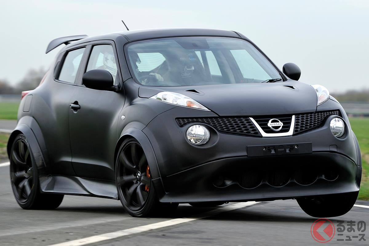 「GT-R」のパワートレインを強引に移植したスーパーマシンの「ジュークR」