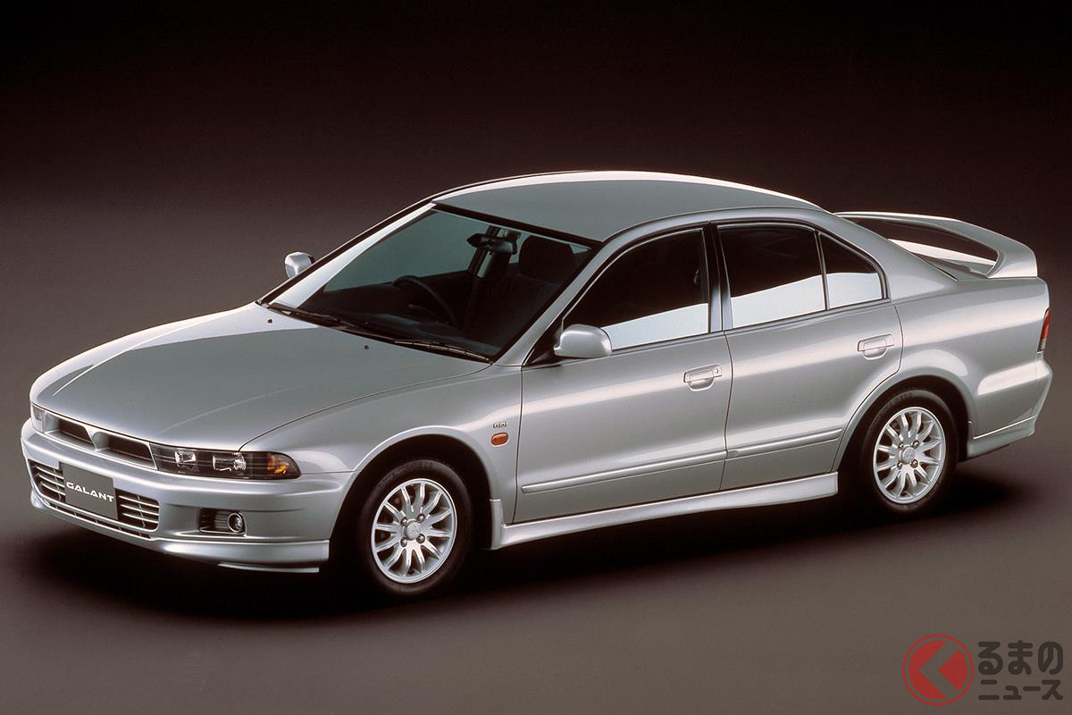 革新的な直噴エンジンを搭載して登場した8代目「ギャラン」