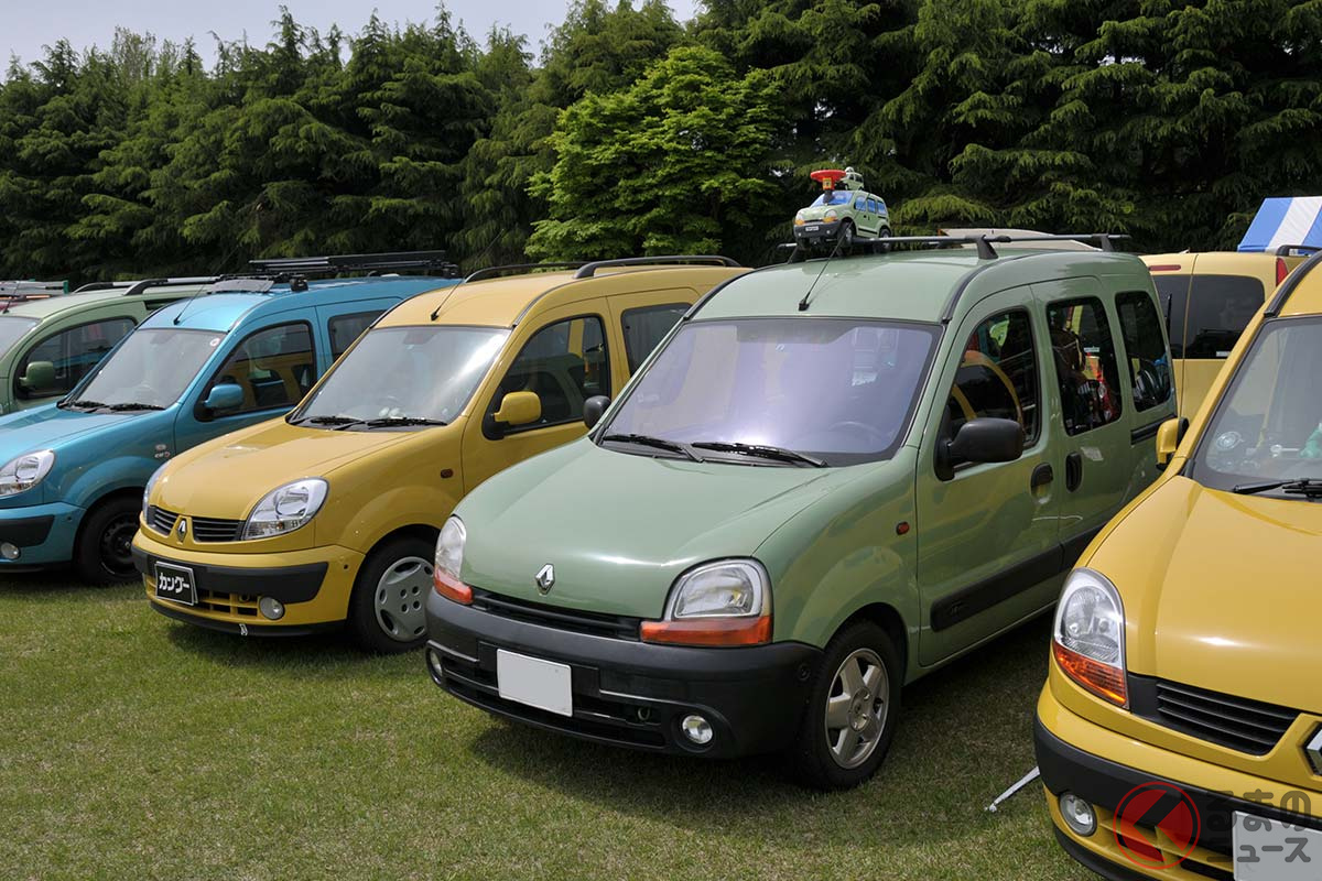 オシャレなキャンプが楽しめそうなルノー「カングー」