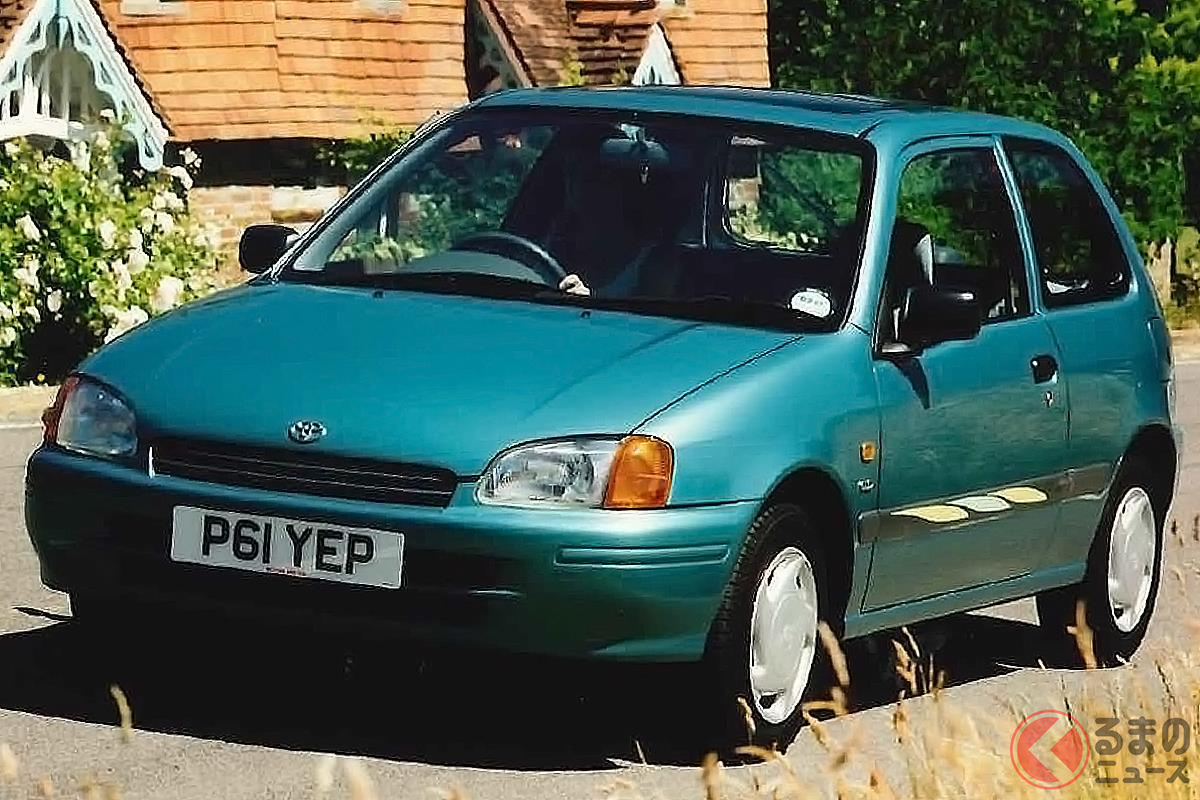 長い歴史に終止符を打つことになった5代目「スターレット」(画像は欧州仕様)