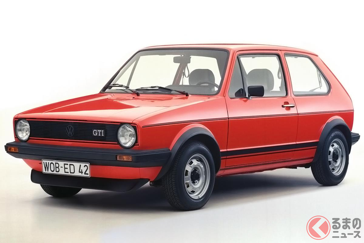ホットハッチの元祖であり代名詞的存在の初代「ゴルフGTI」