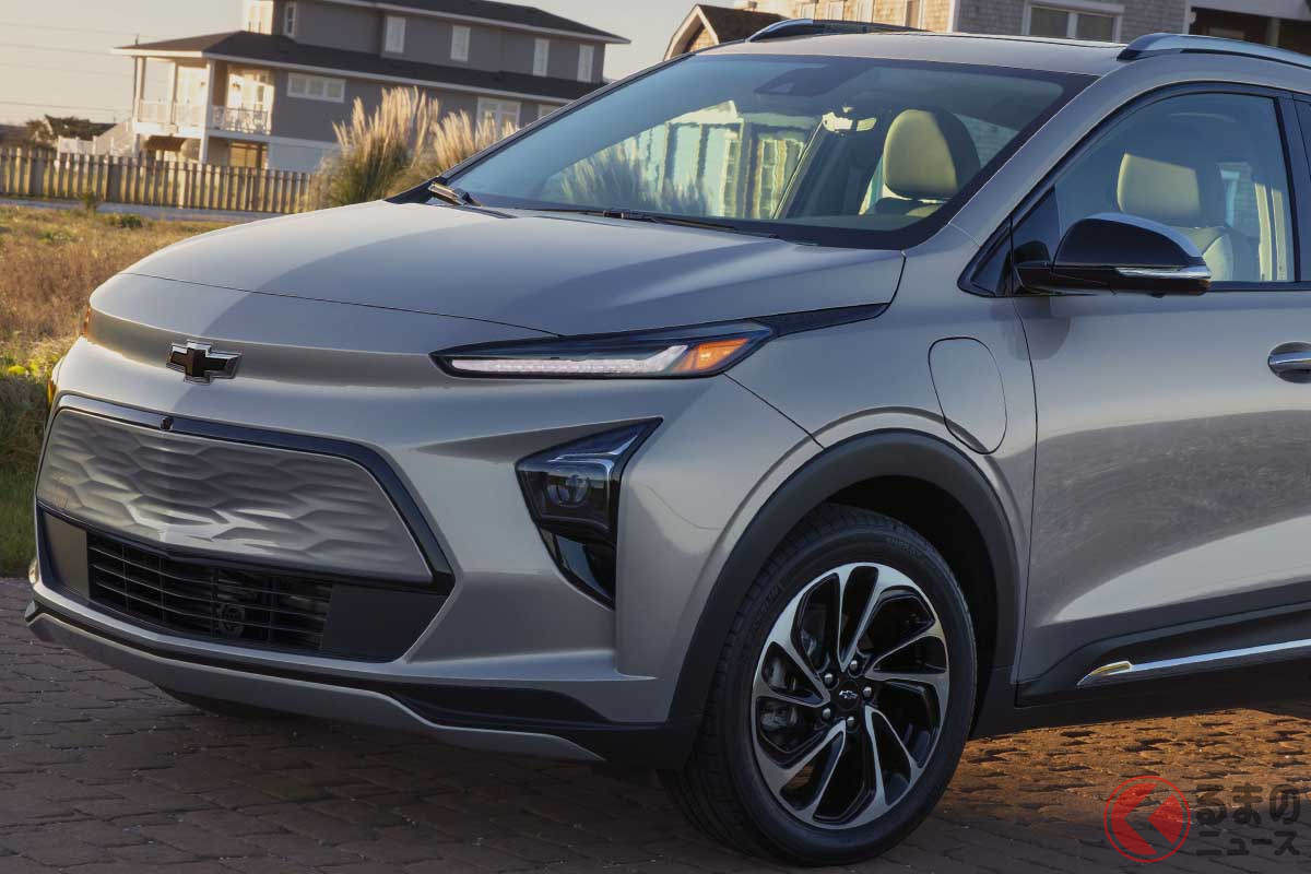 世界初公開されたシボレー「ボルトEUV」