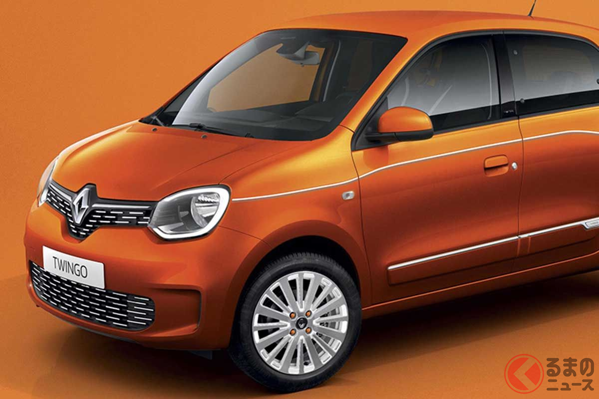 特別仕様車「トゥインゴ バイブス」。ボディカラーはオランジュ バレンシアM