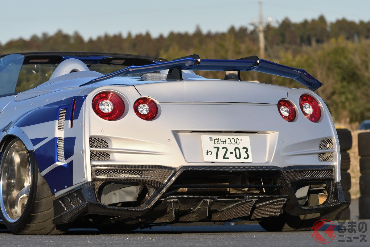 学生たちが作り上げた世界に1台の「R35ロードスター」。完成度も高い?
