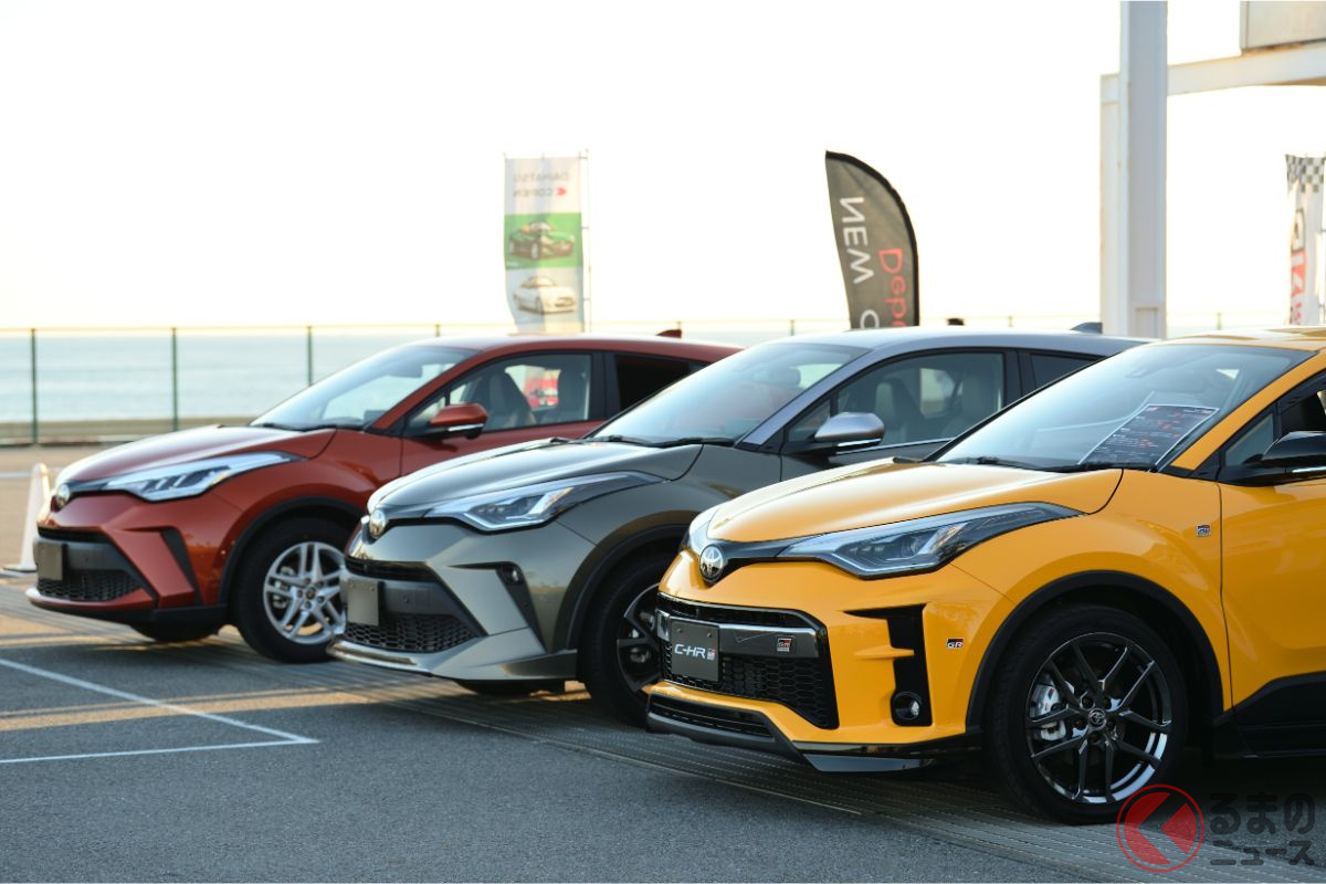 2019年にマイナーチェンジを遂げ、外観デザイン変更やGR SPORTが加わった。(画像は標準モデル)