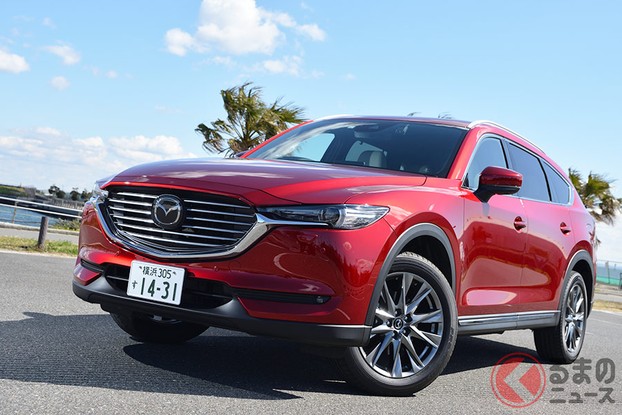 2019年10月に快適性・静粛性や駆動方式が改良された「CX-8」