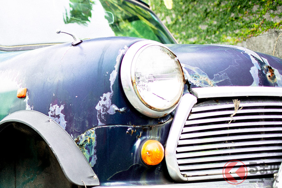 クルマを放置するとさまざまな部分にトラブルがでてきます