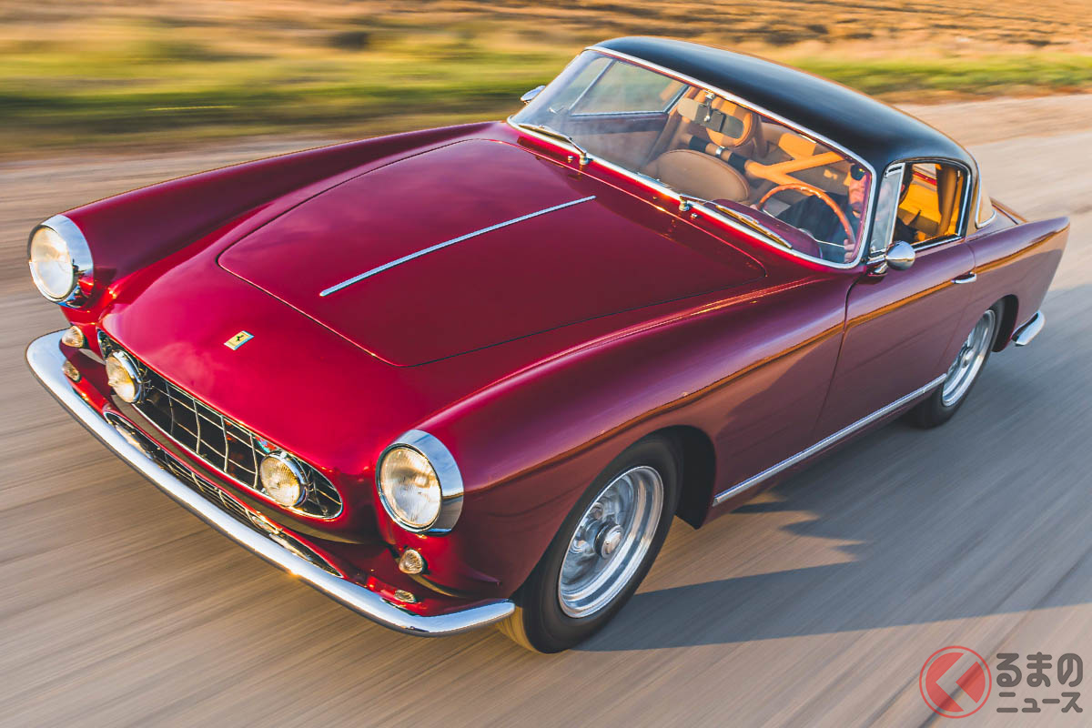 2020年の「シフトモントレー」で落札された「F40」とほぼ同額だったフェラーリ「250GT アロイ クーペ by ボアーノ」(C)2020 RM Sothebys