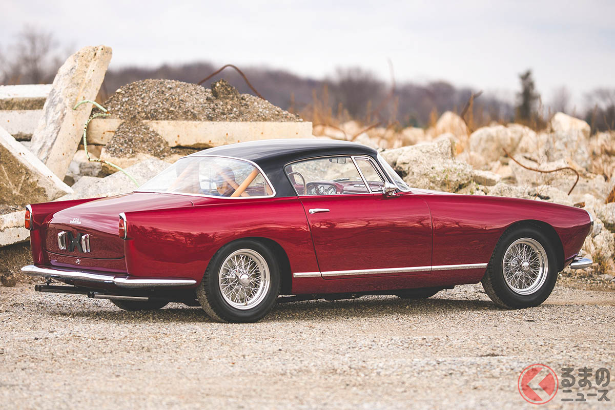 日本のコレクターにも一時所有された経歴があるフェラーリ「250GT アロイ クーペ by ボアーノ」(C)2020 RM Sothebys