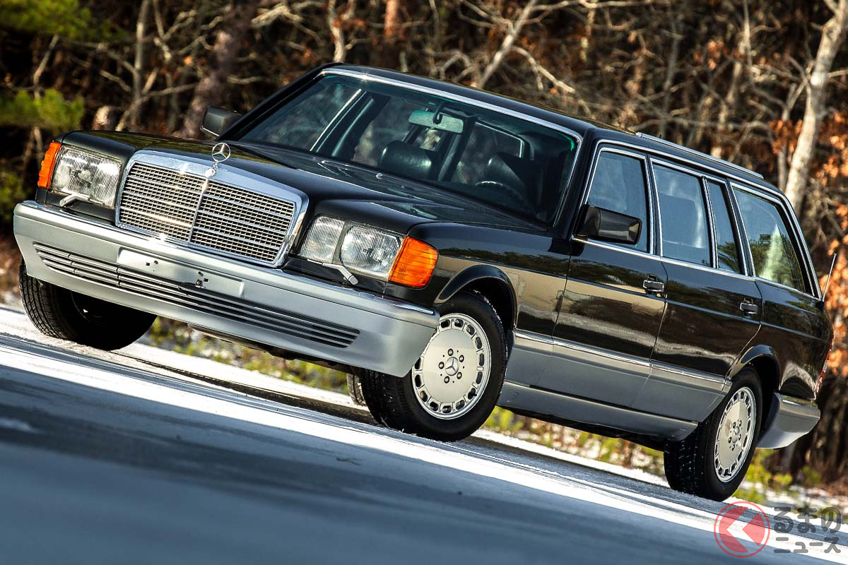 純正でSクラスにエステートがあったのかと思うほどの仕上がり(C)2020 RM Sothebys