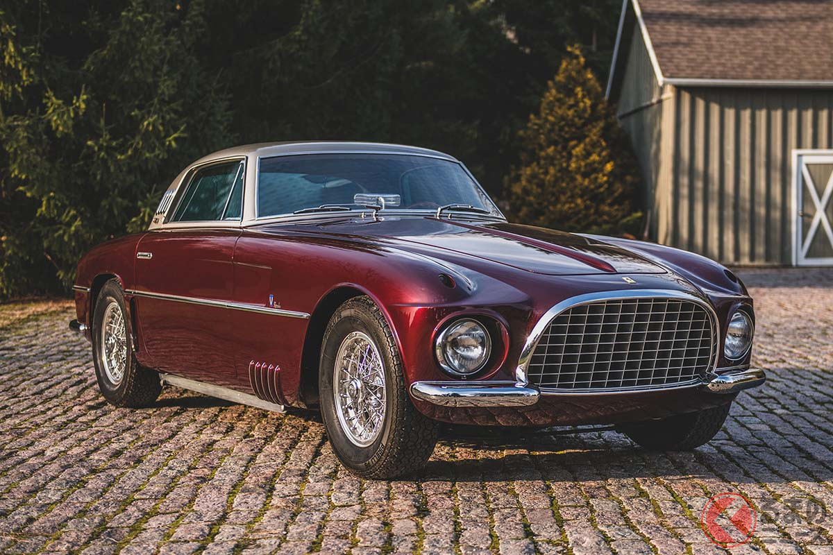 約2億6700万円で落札されたフェラーリ「375アメリカ クーペ by ヴィニャーレ」(C)2020 RM Sothebys