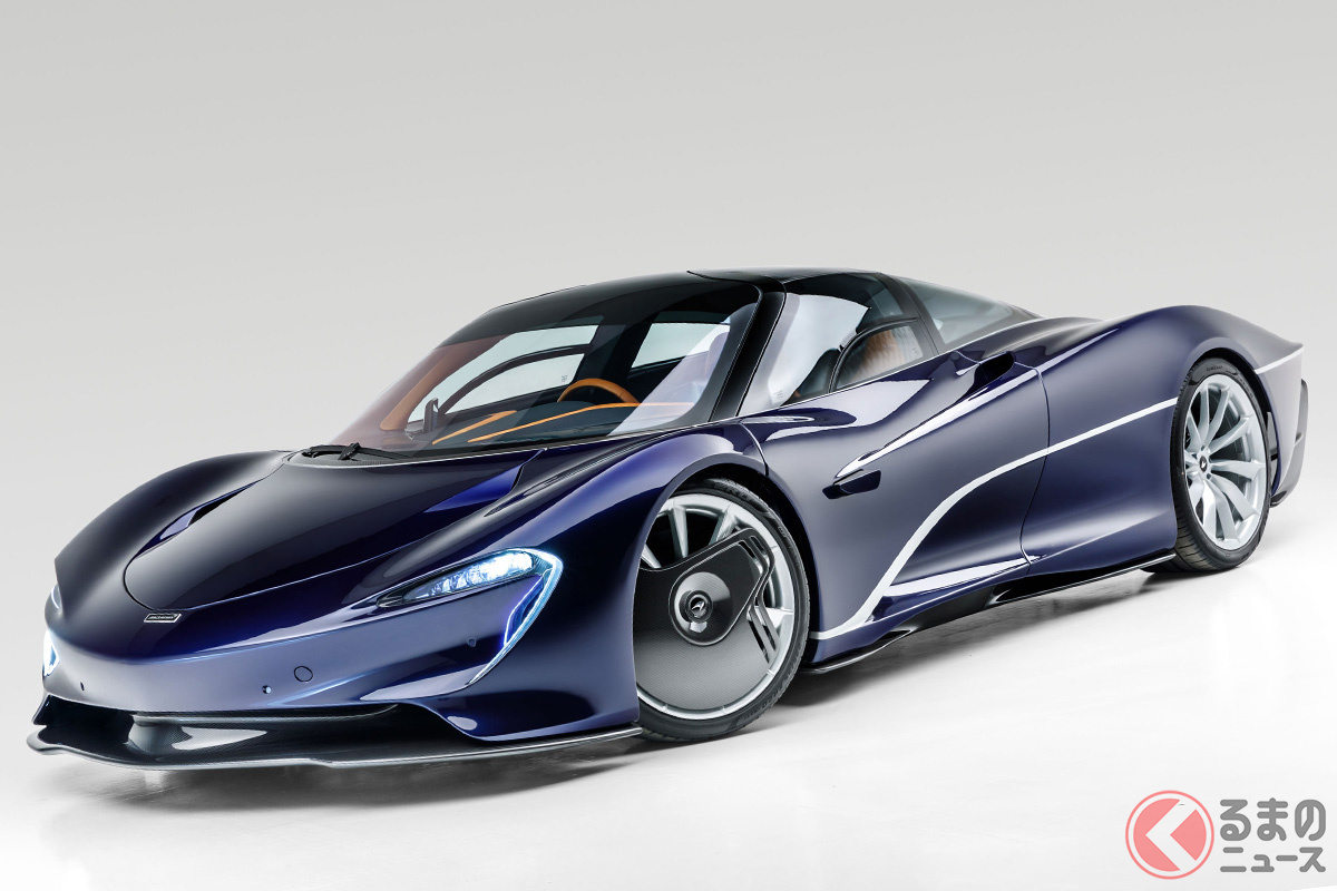 約3億4400万円で落札されたマクラーレン「スピードテール」(C)2020 RM Sotheby's