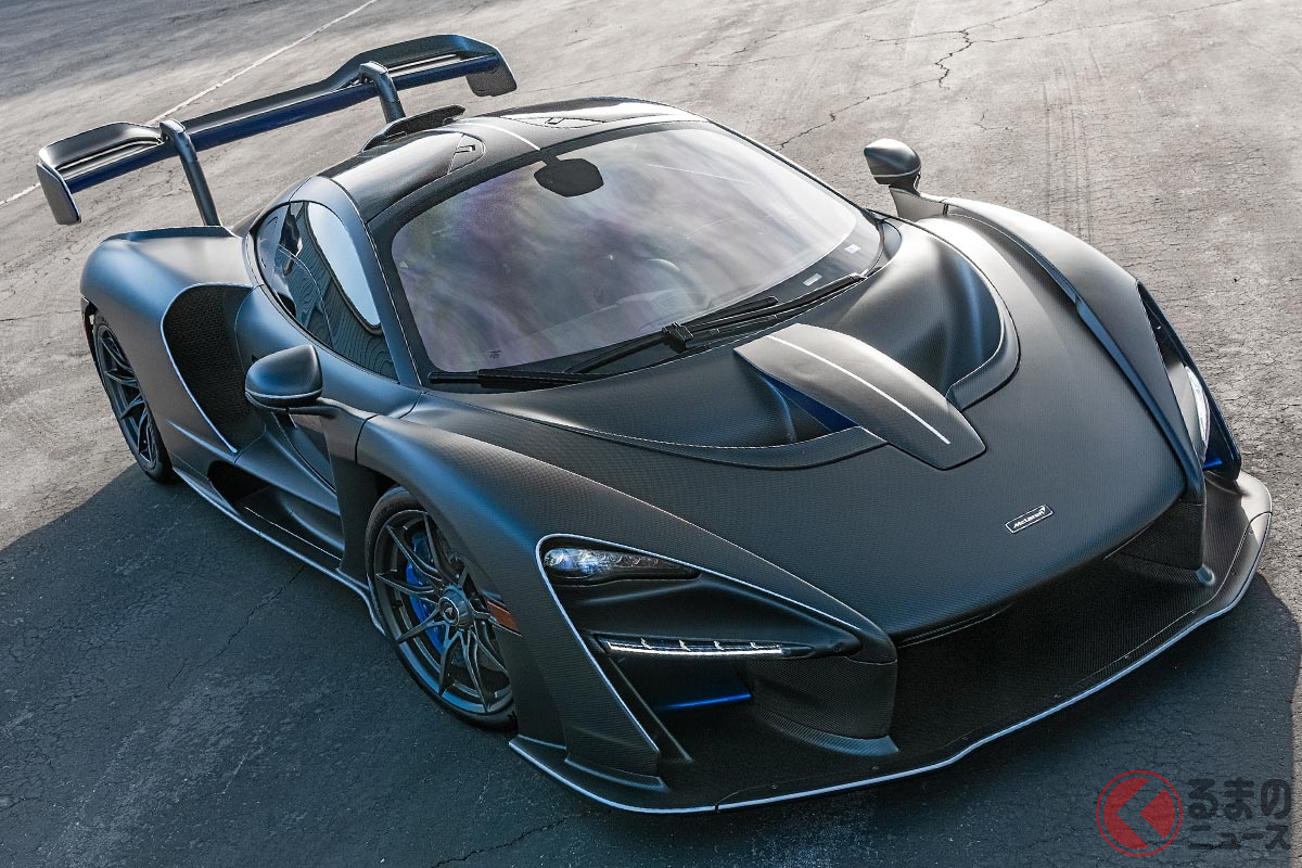 約1億950万円で落札されたマクラーレン「セナ」(C)2020 Courtesy of RM Sotheby's