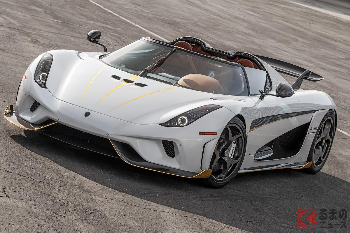 予想落札価格約2億7000万−3億円で流札となったケーニグセグ「レゲーラ」(C)2020 Courtesy of RM Sotheby's