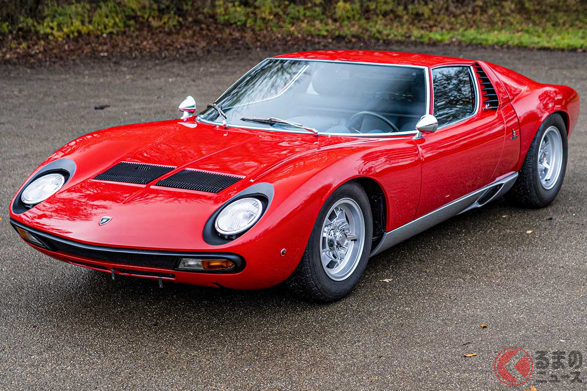 「ランボルギーニ・ポロストリコ」認証を含むドキュメントも揃っていることが、落札価格に反映したと考えられる(C)2020 Courtesy of RM Sotheby's