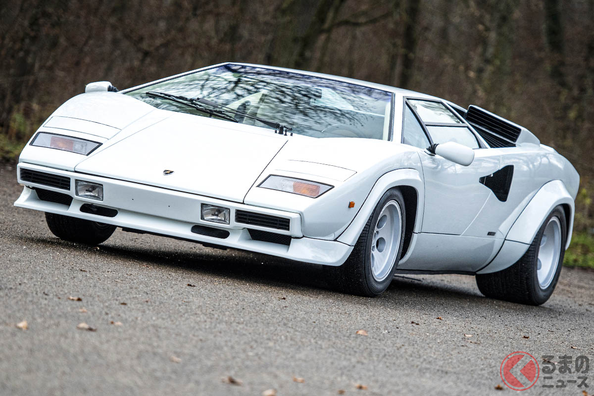 1980年代も現役スーパーカーだったランボルギーニ「カウンタックLP500 S」(C)2021 Courtesy of RM Sotheby's