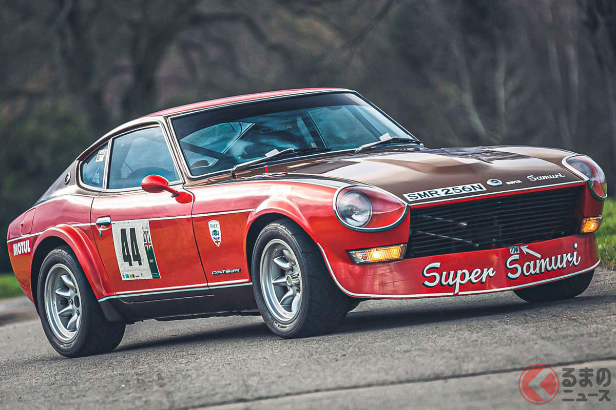 長期間納屋で保管され、1998年に再び日の目を見ることになったダットサン「240Z スーパーサムリ」(C)SILVERSTONE AUCTIONS