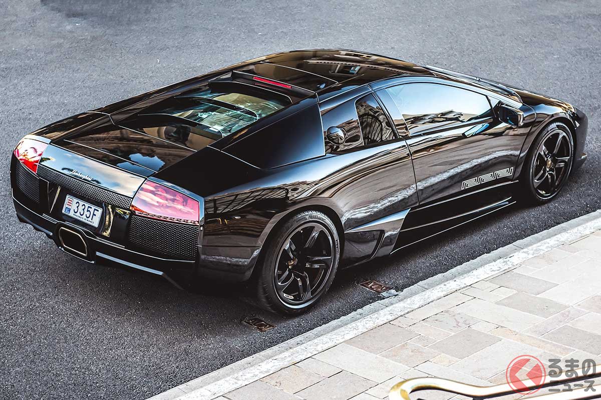 モナコのカスタマーに納車されて以来、ずっと大切にメンテナンスされていたランボルギーニ「ムルシエラゴLP640-4ヴェルサーチェ」(C)2021 Courtesy of RM Sotheby's