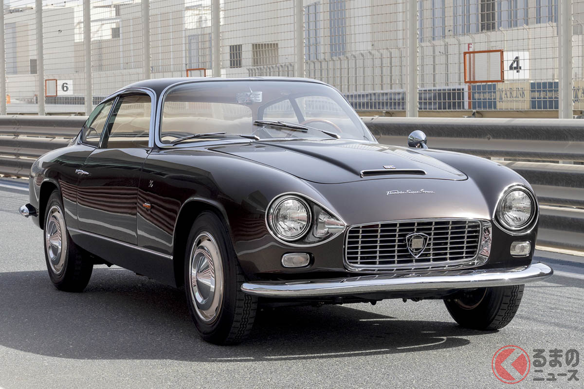 数年前に比べるとかなりリーズナブルな価格で落札されたランチア「フラミニア・スーペルスポルト3C 2.8 ザガート」(C)2020 Courtesy of RM Auctions