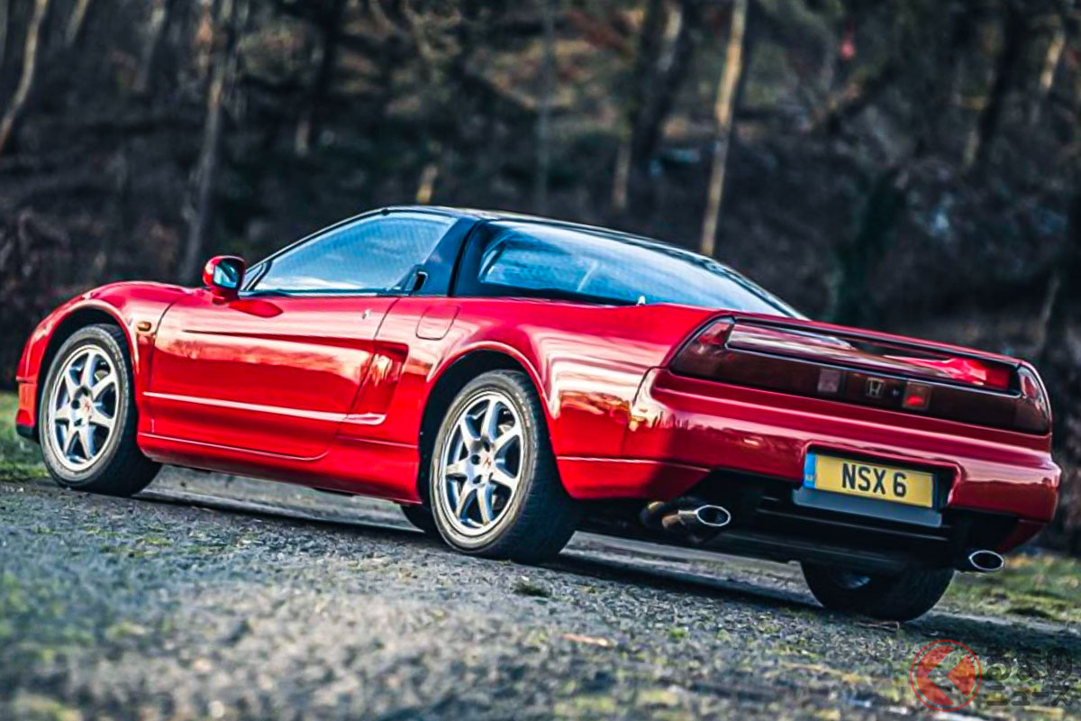 ノーマルコンディション、程度もよいホンダ「NSX」はいまや希少だ(C)Silverstone Auctions Limited 2021