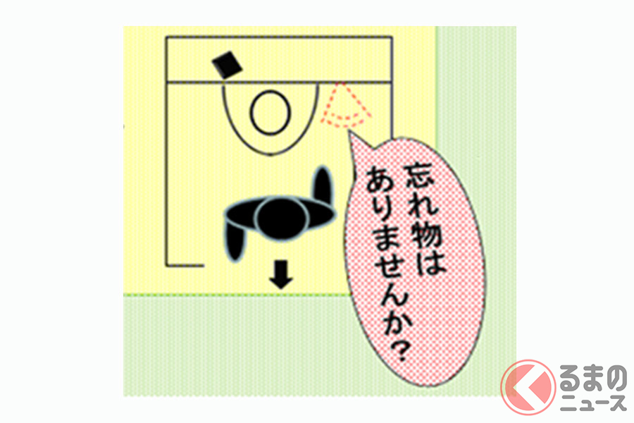 AIセンサーが忘れ物防止に活躍!?
