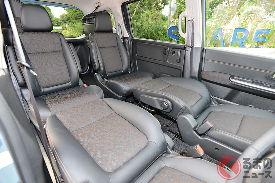 さまざまなシートレイアウトも人気の要因といえる