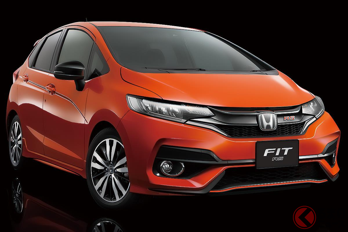 6速MTが設定されて外観もスポーティな「フィット RS」