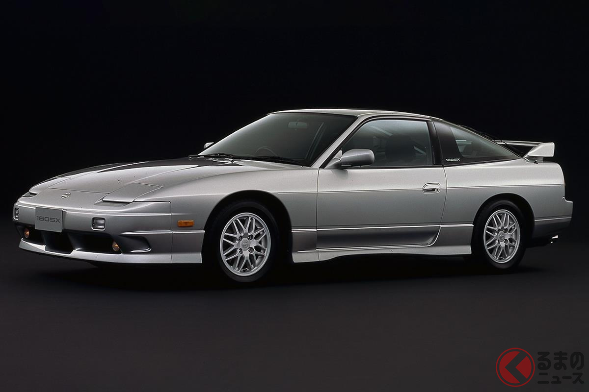 安価なFRスポーツとして絶版になってから人気が再燃した「180SX」