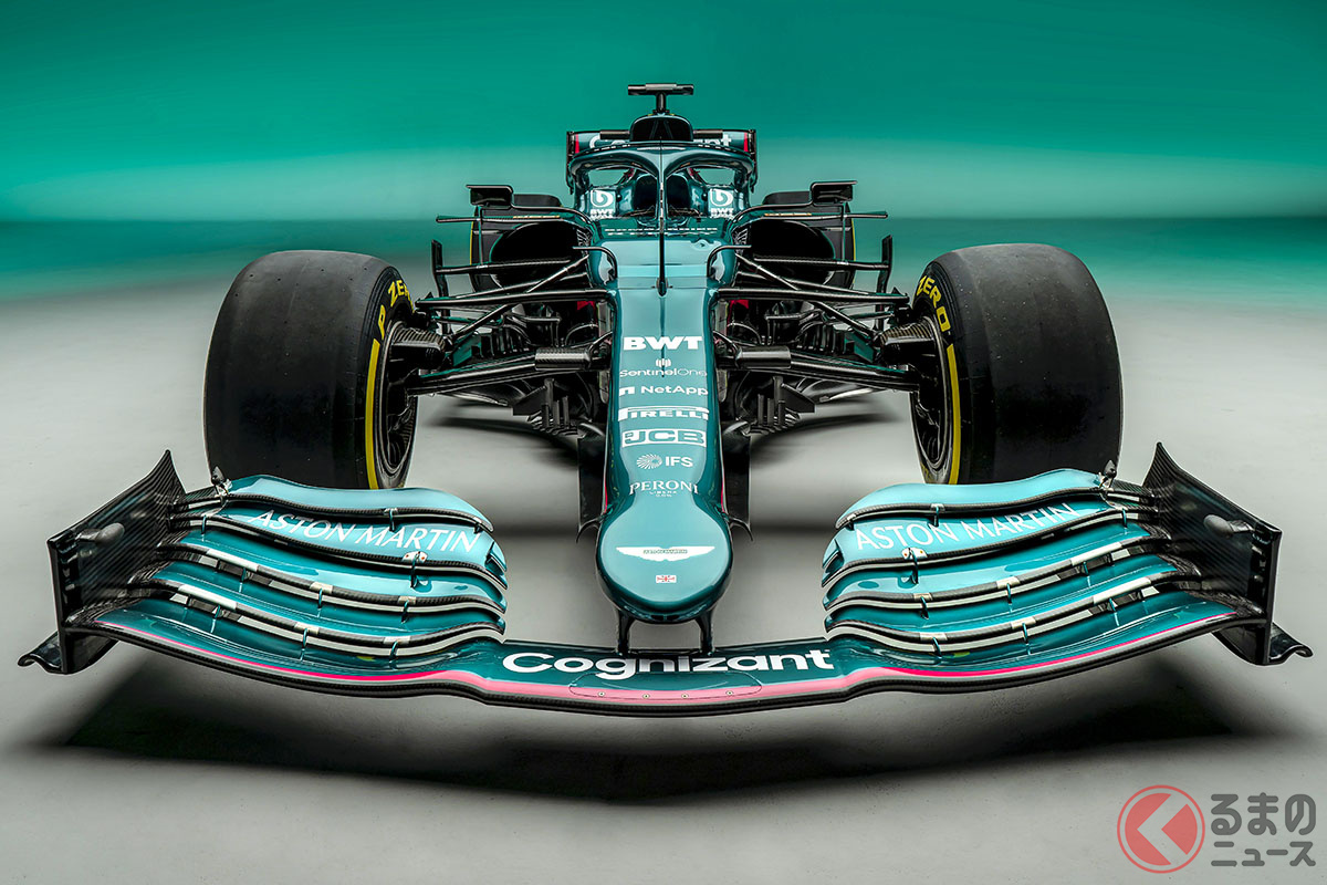 61年ぶりにフォーミュラ1の舞台に戻ってくるアストンマーティンのマシン「AMR21」