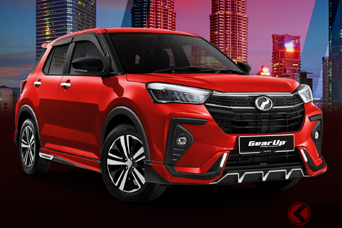 ダイハツ、新型SUV「アティバ」世界初公開! トヨタ「ライズ」よりオラ顔!? 既に5000台受注で好発進