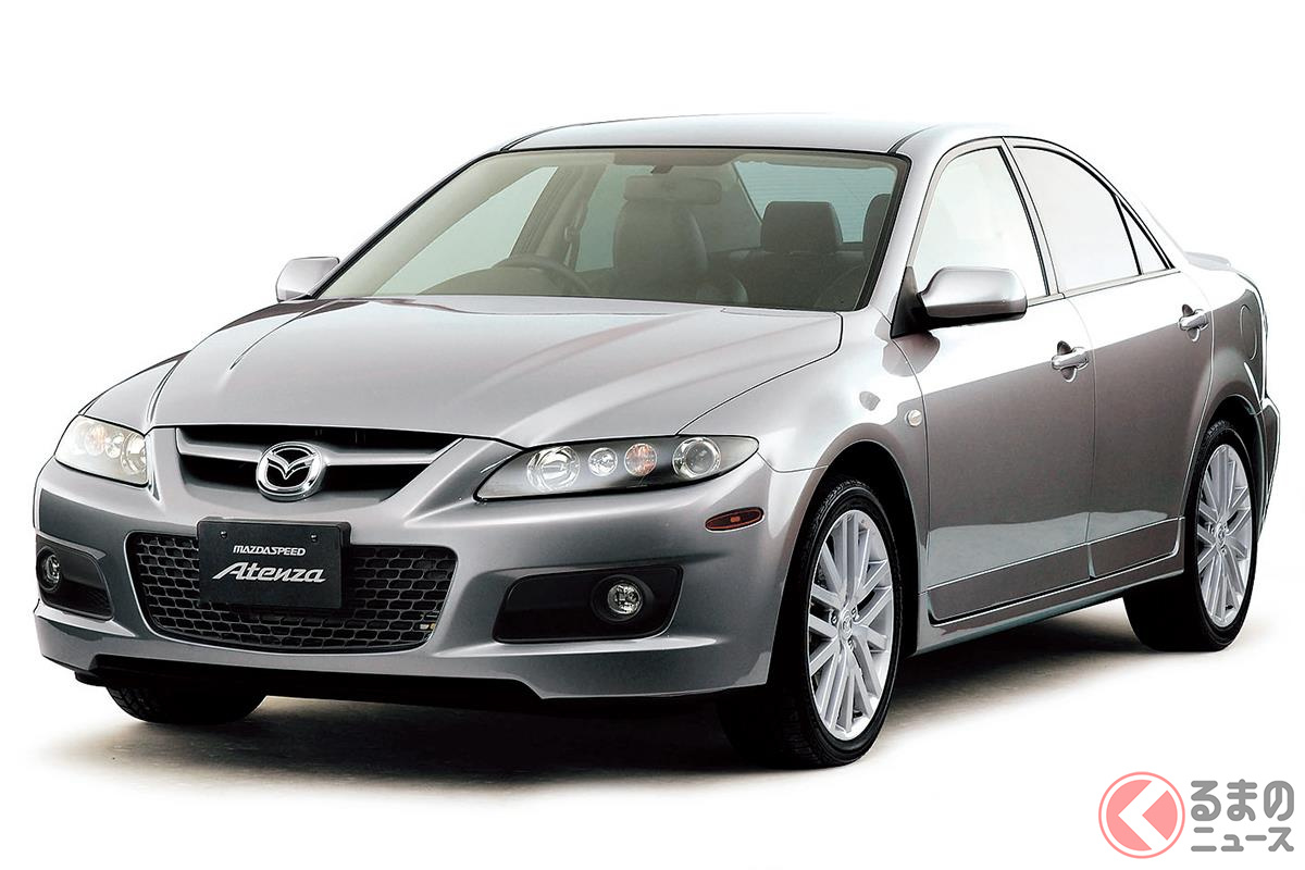 流麗なフォルムでハイパワーエンジンを搭載した「マツダスピード アテンザ」