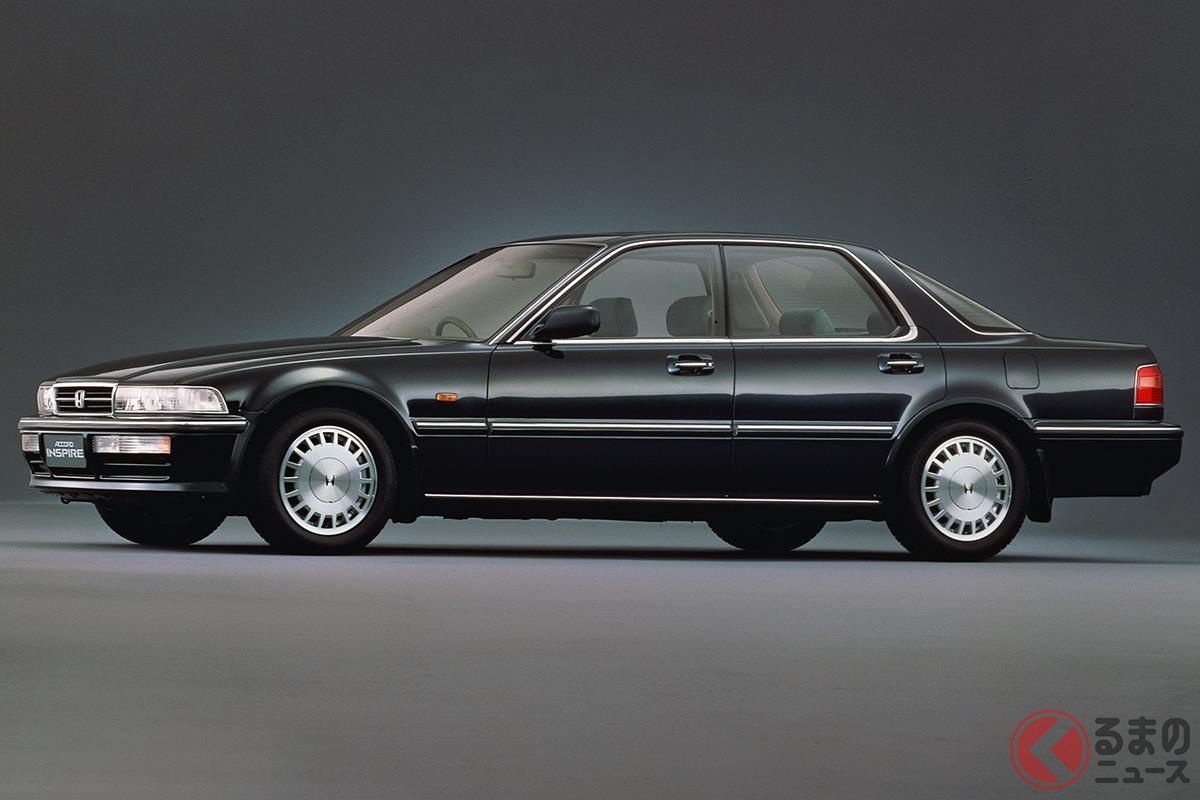 伸びやかなフォルムと豪華な内装が特徴の「アコードインスパイア」