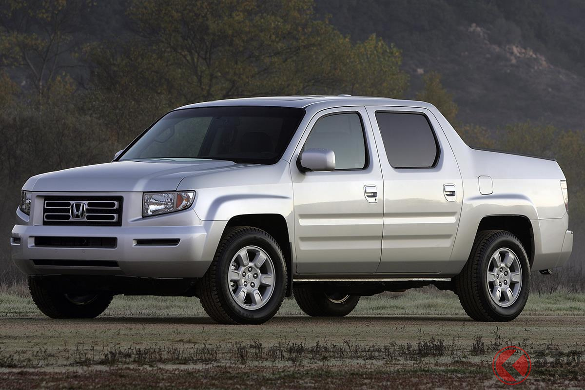 ホンダらしさあふれるピックアップトラックの初代「リッジライン」