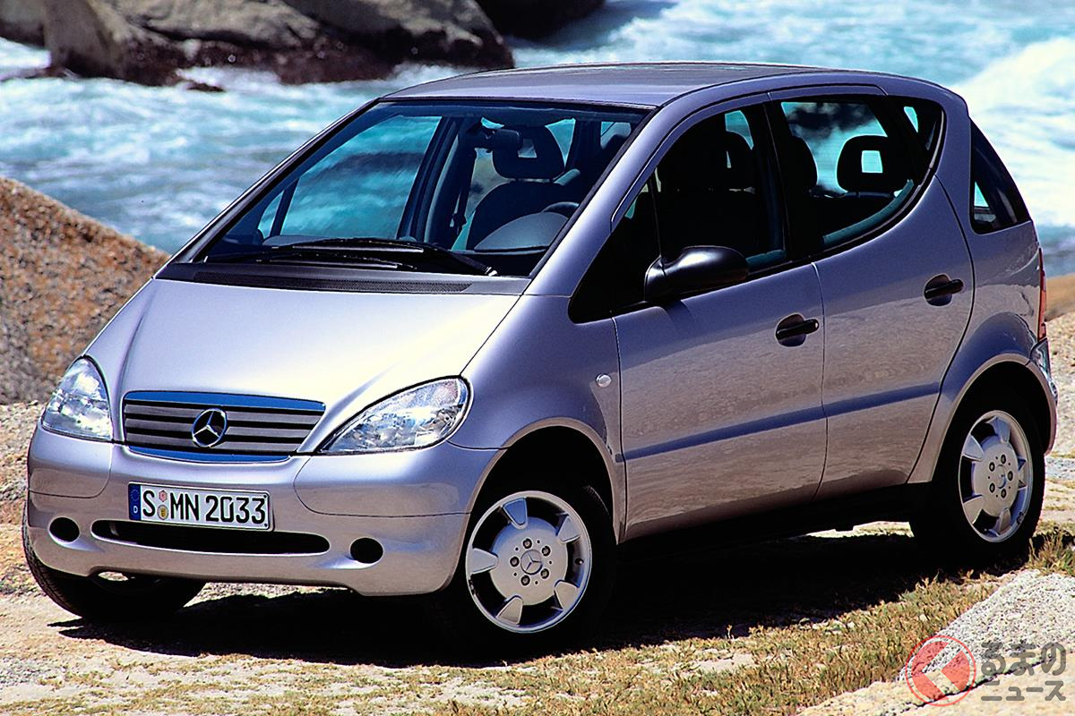 初代はトールワゴンタイプのコンパクトカーだった「Aクラス」