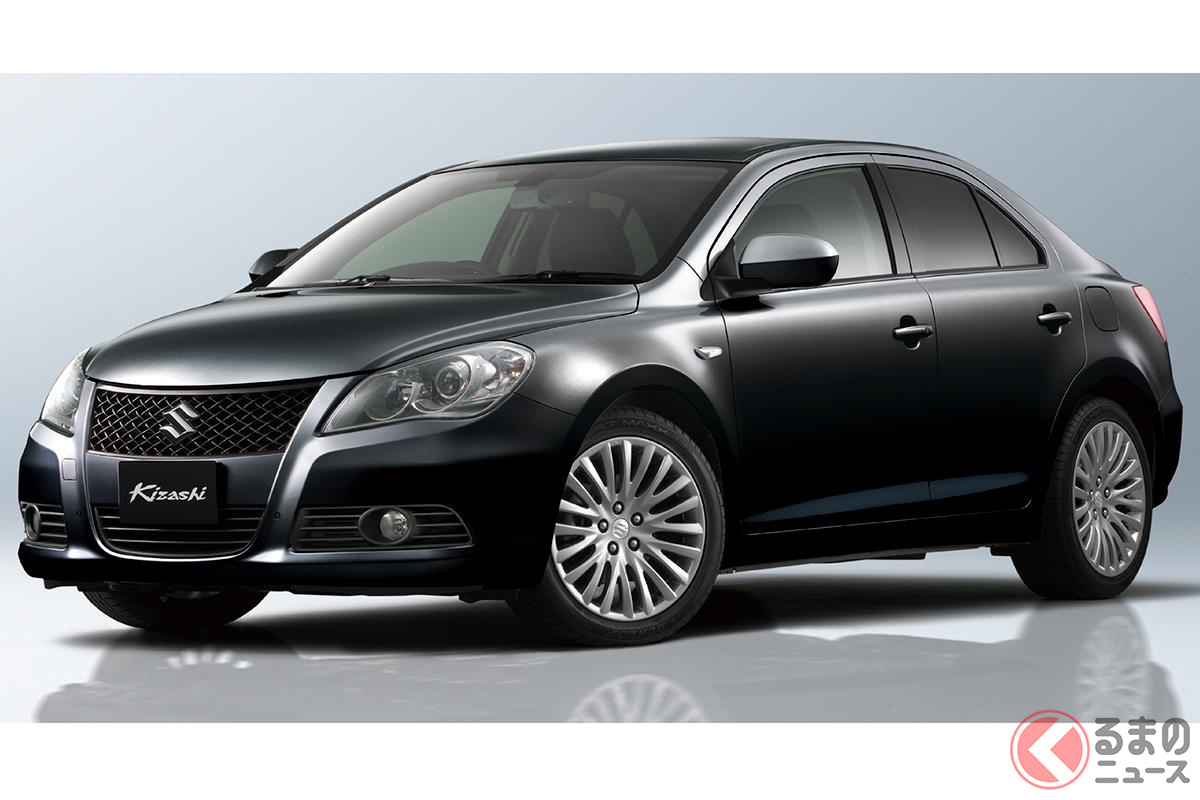 スタイリッシュなミドルクラスセダンとして誕生した「キザシ」
