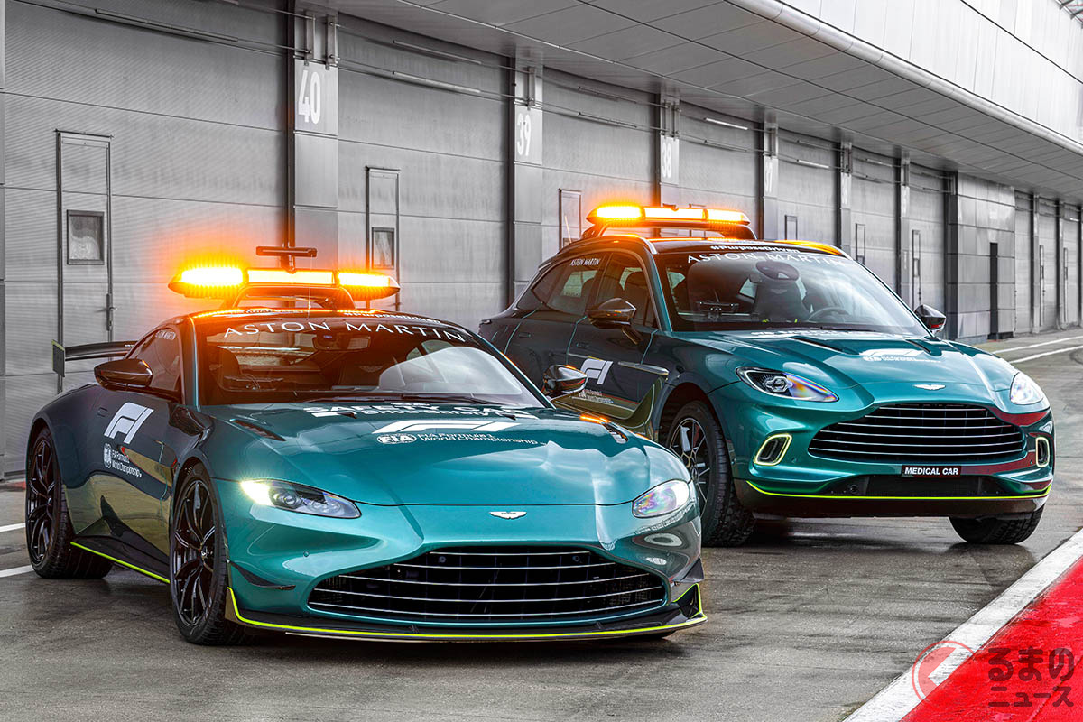 61年ぶりにF1の世界へ戻ってくるアストンマーティンだが、オフィシャルのセーフティカーとメディカルカーでも活躍することになる
