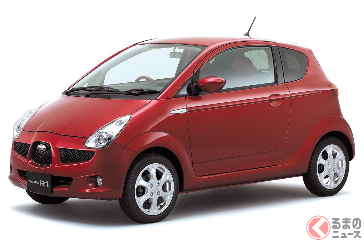 スタイリッシュかつ上質な軽乗用車を目指すもニーズが無かった「R1」
