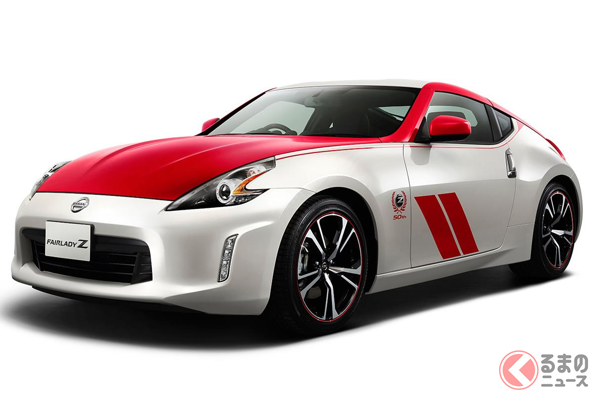 初代のレーシングマシンをオマージュした「フェアレディZ 50th Anniversary」
