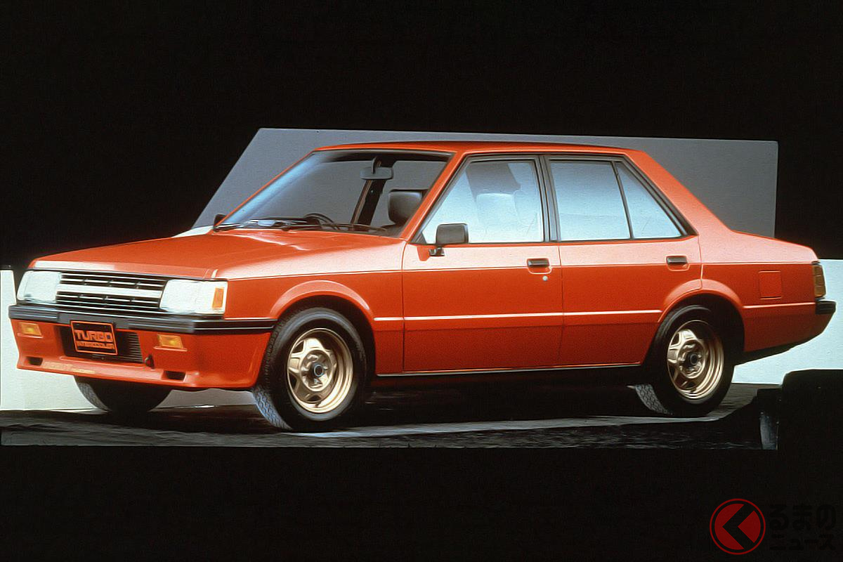 インタークーラーが装着されて高性能化を果たした「ランサーEX 1800GSRターボ」